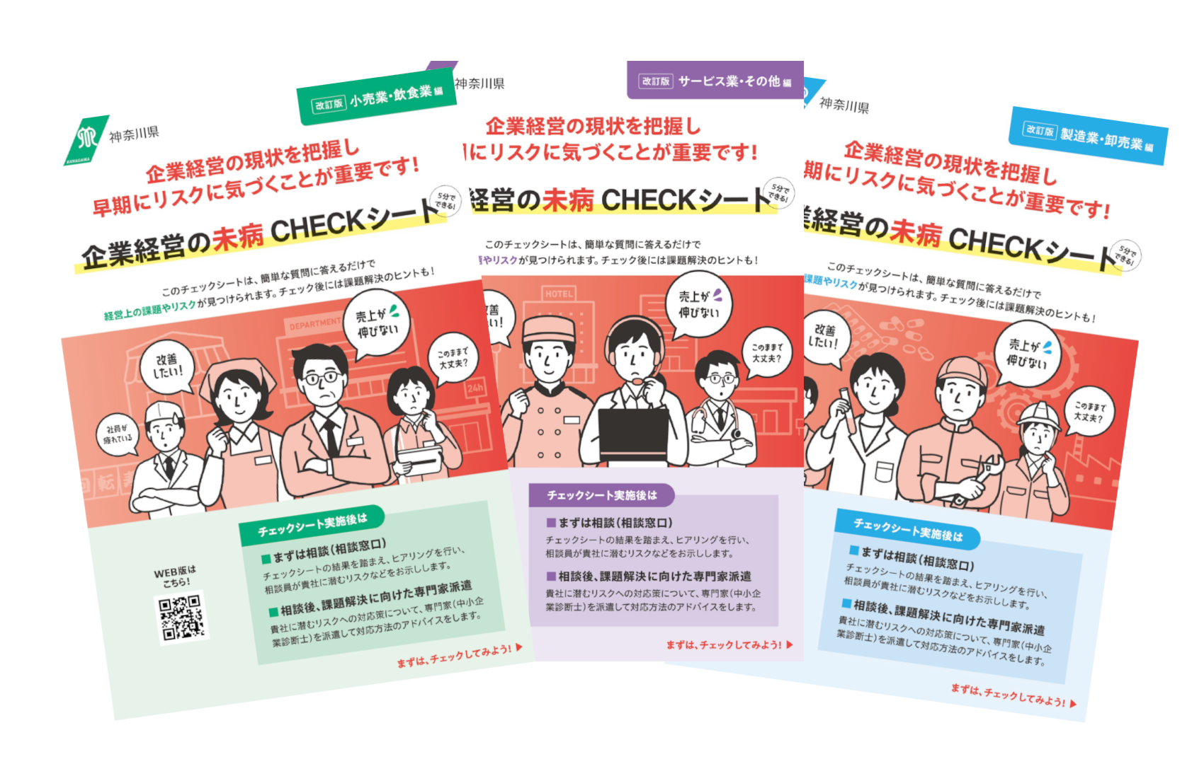 健全経営 － 未病 － 経営不振